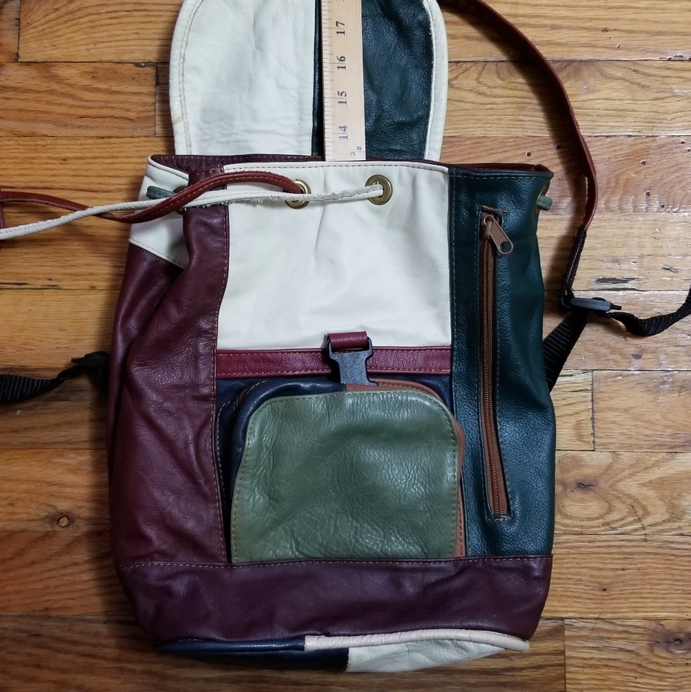 Patchwork Bookbag / Backpack - image 7